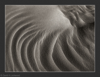 Sand swirls - brown toned